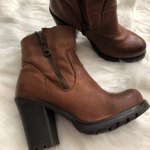 Booties with built it socks